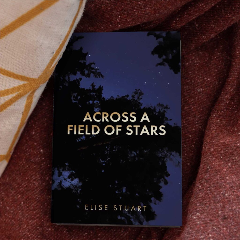 across a field of stars poetry book by new mexico based author elise stuart